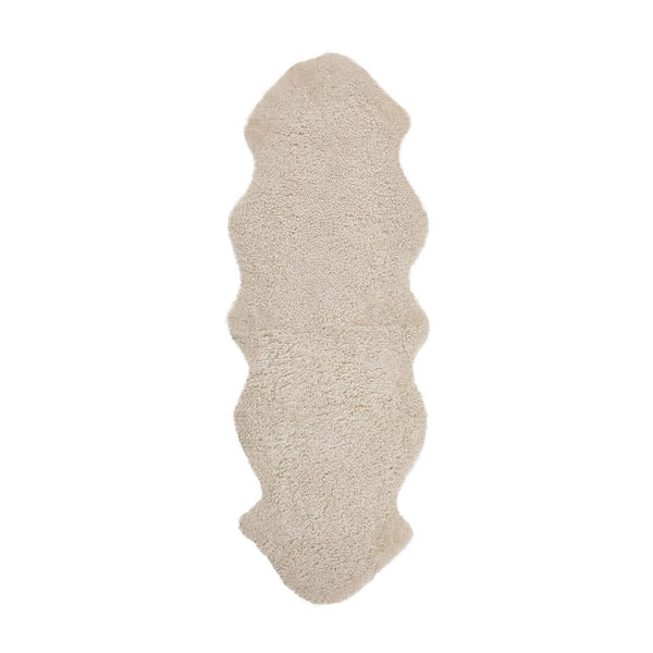 Dobbelt Saueskinn | New Zealand | Kort ull | 170x60 cm