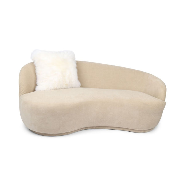 Saueskinnspute | Lang ull | Uten fyll | 50x50 cm