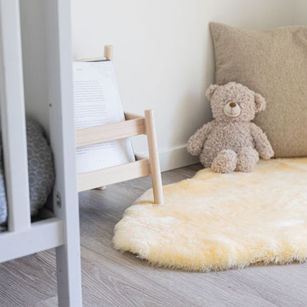 Lammeskinn Baby | Til barnevogn & babyer | 95 cm Cream Gul