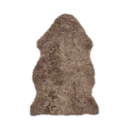 Saueskinn | Kort lugg | 85x55 cm Taupe