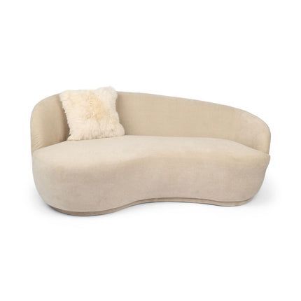 Saueskinnspute | Lang ull | Uten fyll | 40x40 cm Beige
