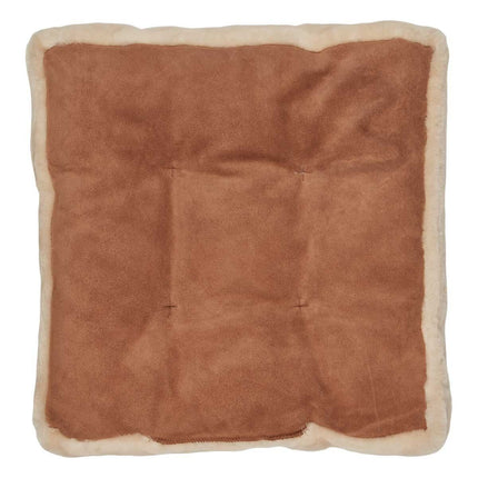 Mokkasin setetrekk | bakside i kalveskinn Naturlig