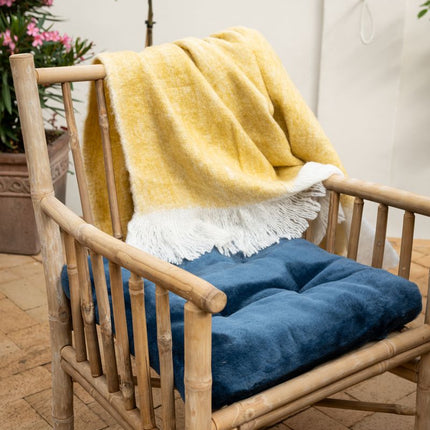 Mokkasin setetrekk | bakside i kalveskinn Kastanje