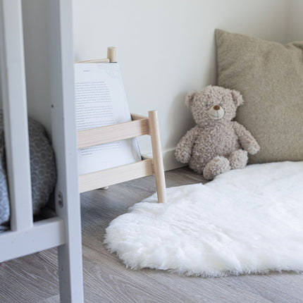 Lammeskinn Baby | Til barnevogn & babyer | 95 cm Hvit