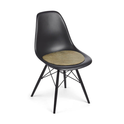 Stolpute | Kuskinn | D38 cm Olivengrønn