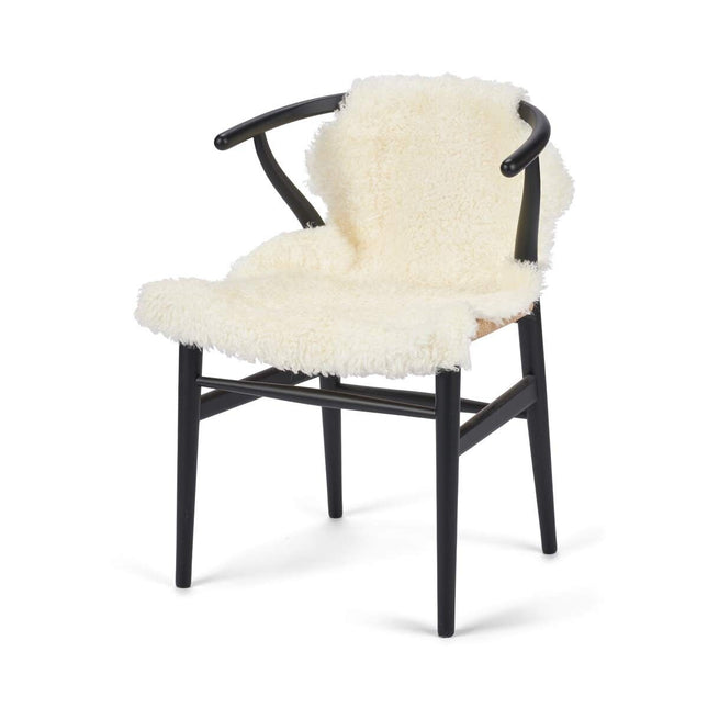 Saueskinn | Kort lugg | 90x55 cm