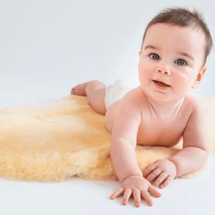 Lammeskinn Baby | 75x50 cm | Sertifisert - Nordicsheep.no
